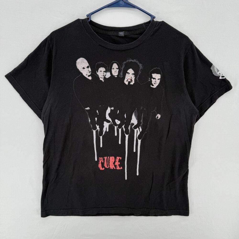 The Cure Band Tee Tour Shirt Men Medium Black 2013 The Great Circle Double Sided